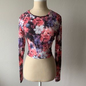 Forever 21 Floral Crop Top